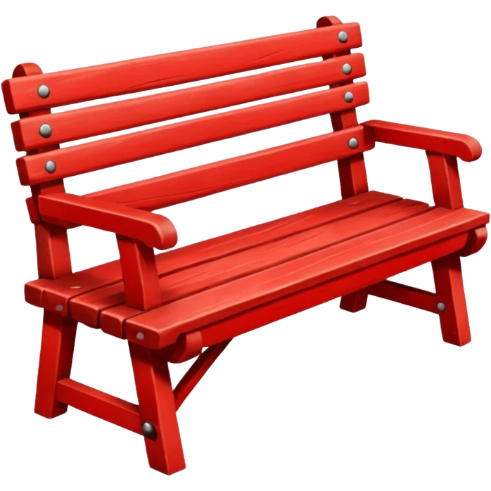 red bench emoji