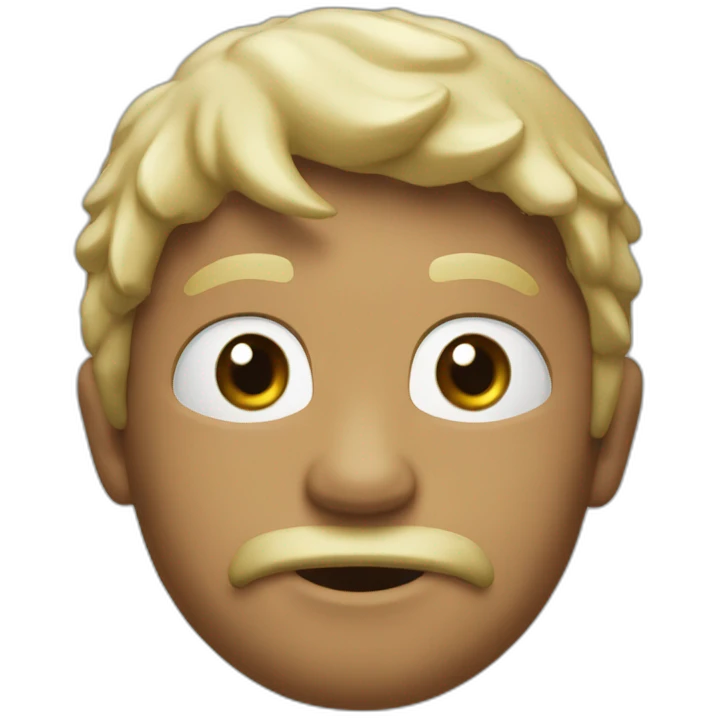Goberian navideño saludando emoji