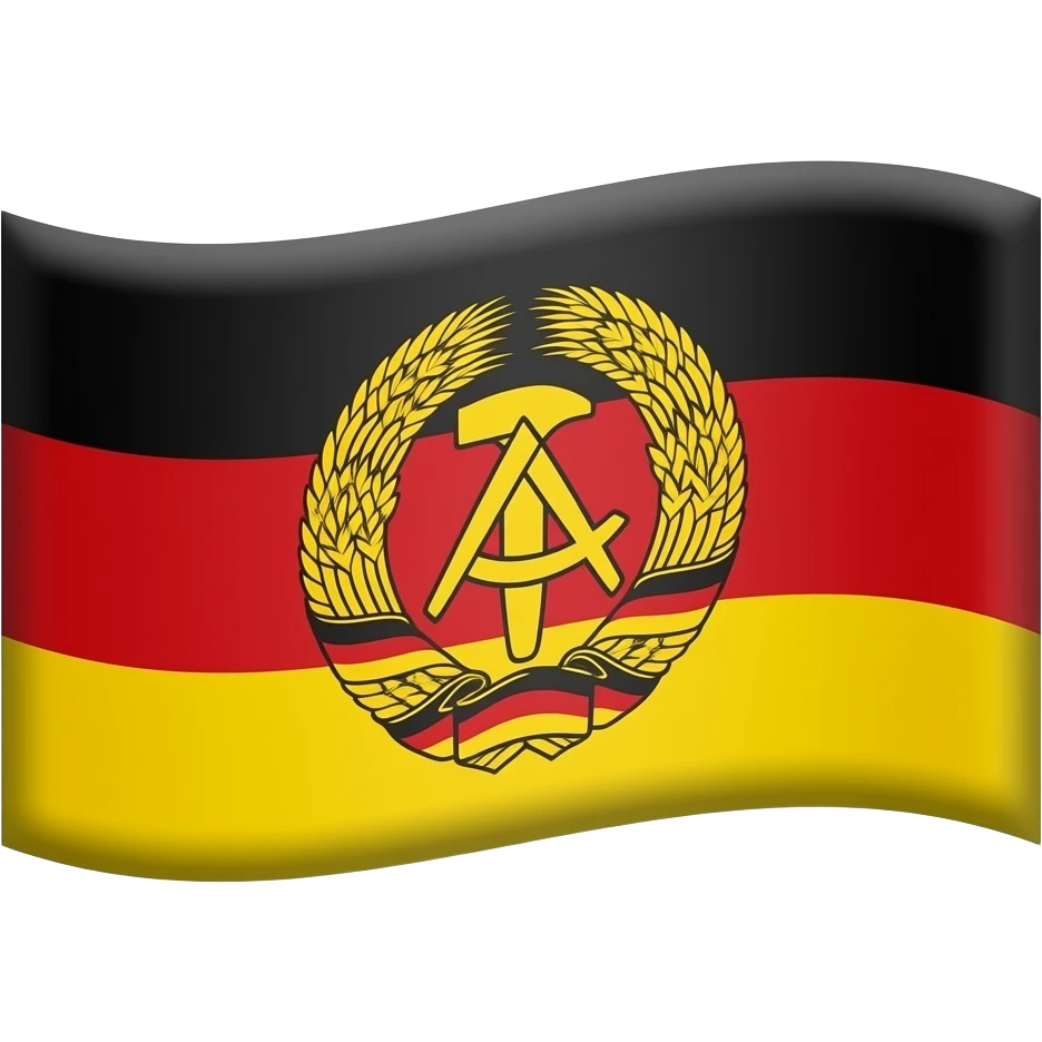 bandera alemania oriental emoji