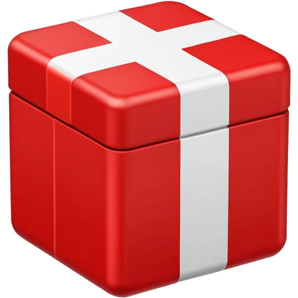 white x in red box emoji
