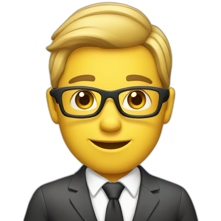 Cool realtor emoji