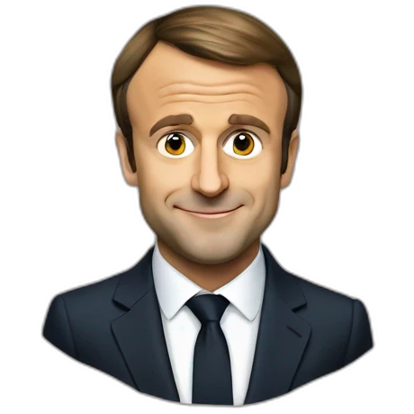 Emmanuel Macron emoji