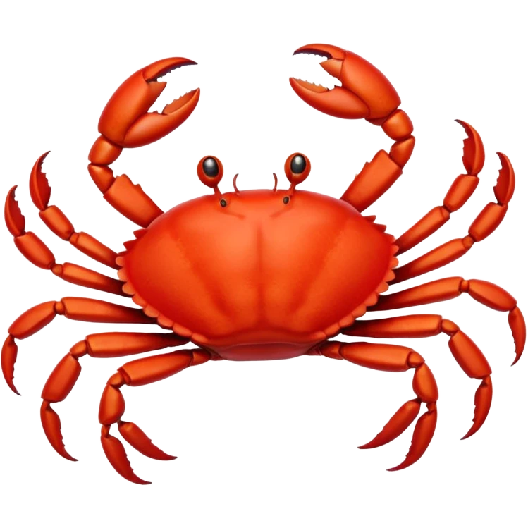 カニの絵文字が高速で横移動する絵文字 emoji