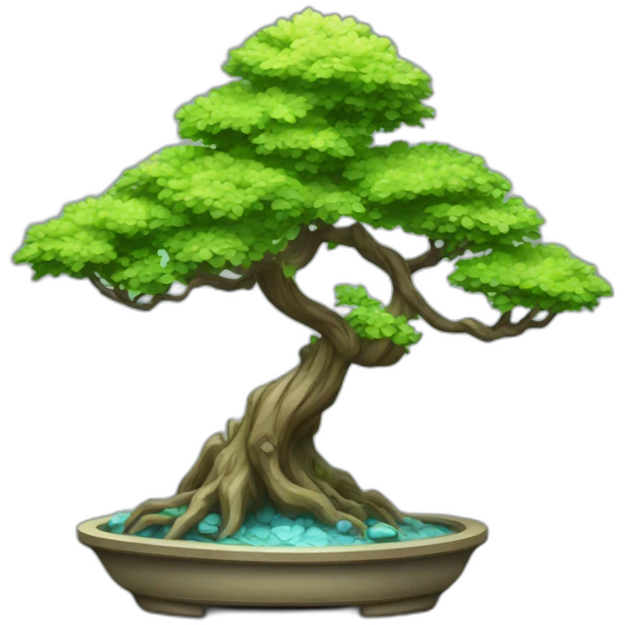 prismatic bonsai emoji