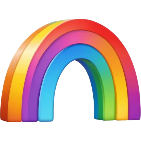 Rainbow emoji