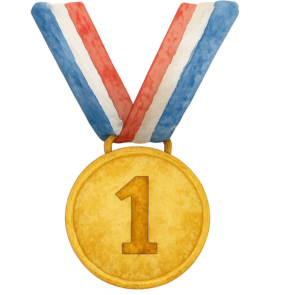 watercolor style medal emoji