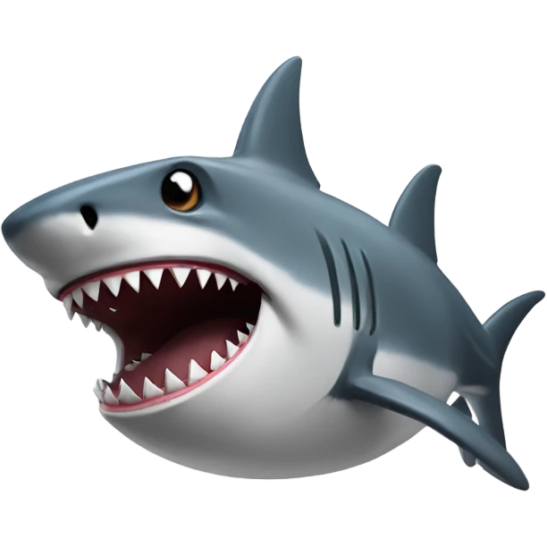 Jeff the shark emoji