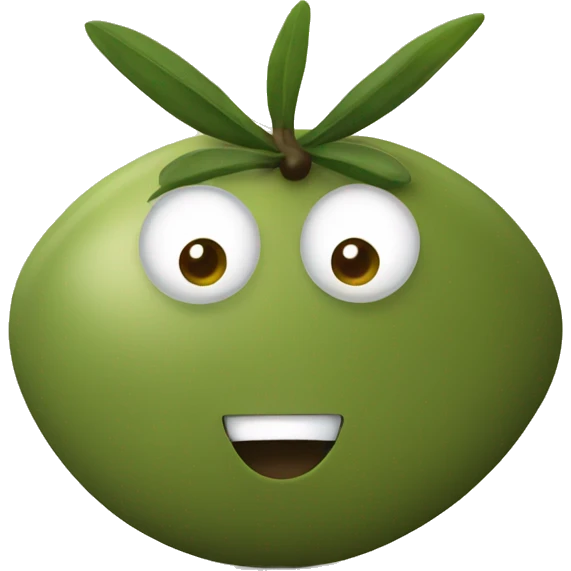 An olive   emoji