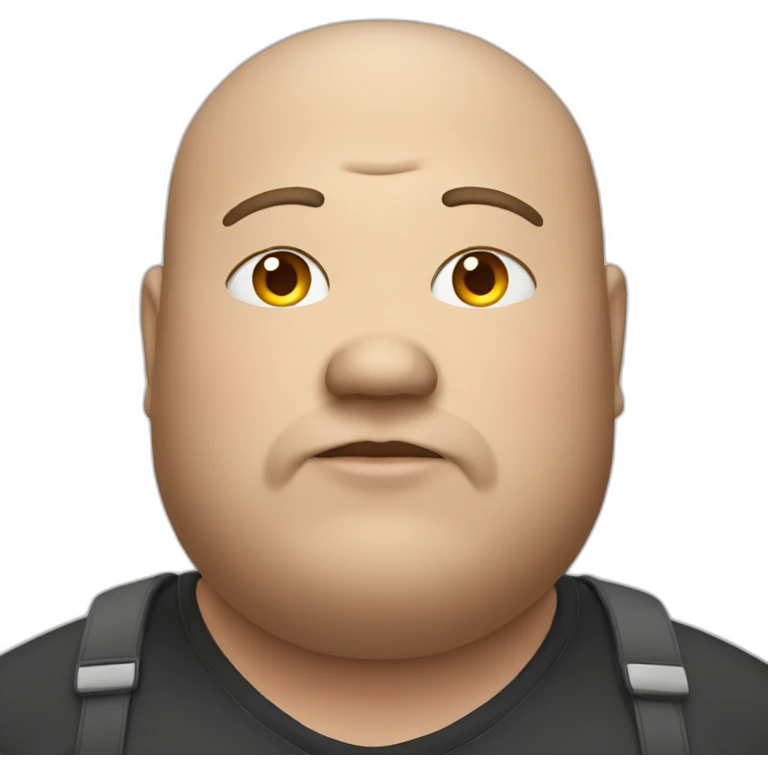 fat man emoji