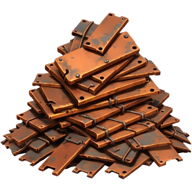 débrouillard ferraille cuivre  post apo survie loot gaming pas de personnage emoji