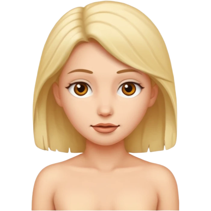 Naked woman emoji
