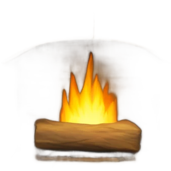 tan stone fireplace  emoji
