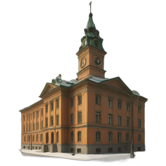 Town Hall by Noi Trotsky, Leningrad emoji