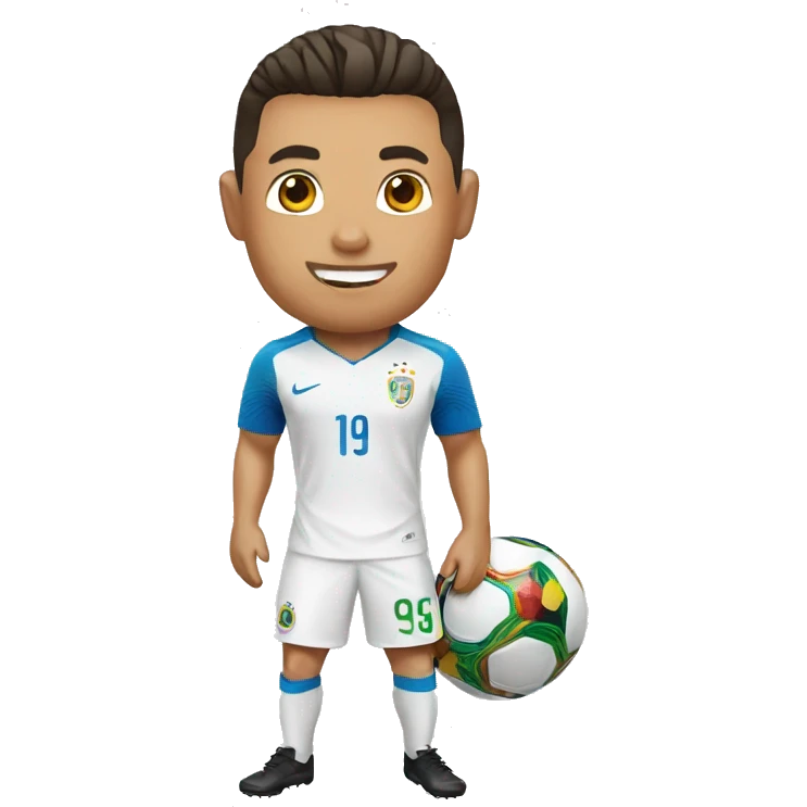 Ronaldo and World cup  emoji