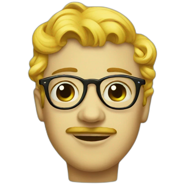 A photobooth vintage emoji