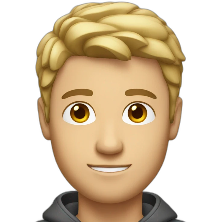 Caucasian male emoji