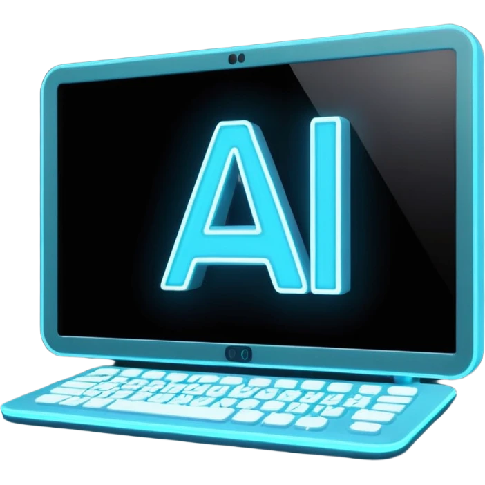 I need an emoji for Slack that ilustrates Artificial Intelligence (AI) si I can flag/tag pull requests and messages that are generated with AI for colleagues to know that they need to pay attention !

Make it animated and as large as possible  emoji