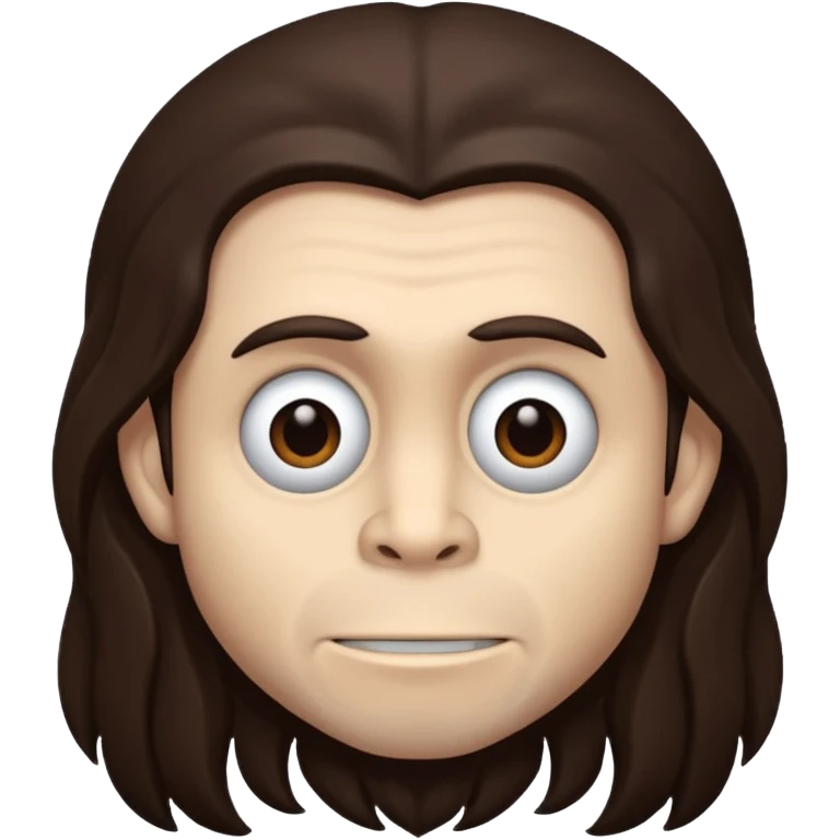 James "Munky" Shaffer with long dark brown hair emoji