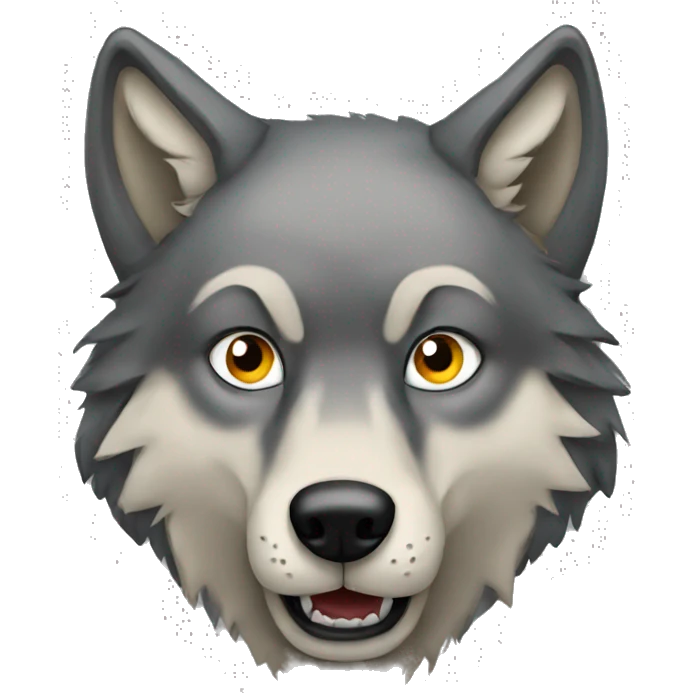 Wolf emoji