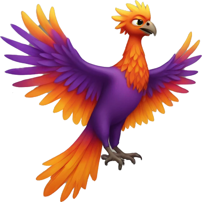 Phoenix bird emoji