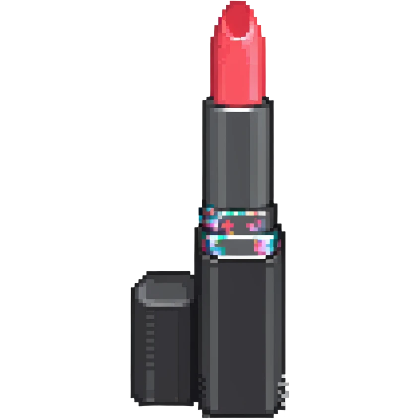 Red lipstick tube emoji