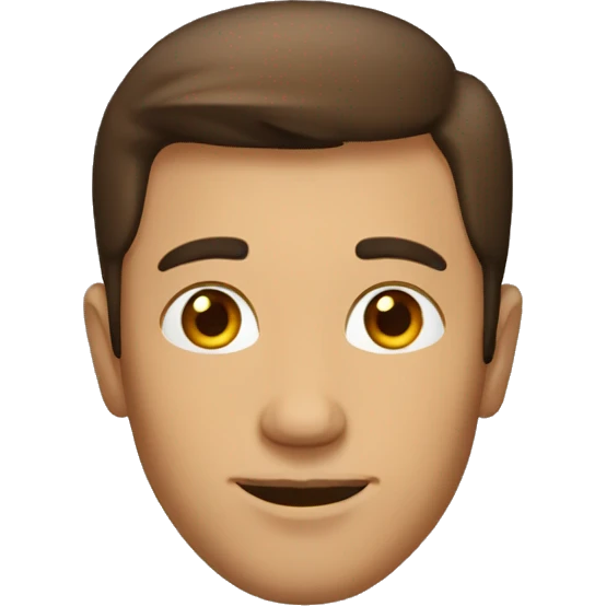 Homme brun  emoji
