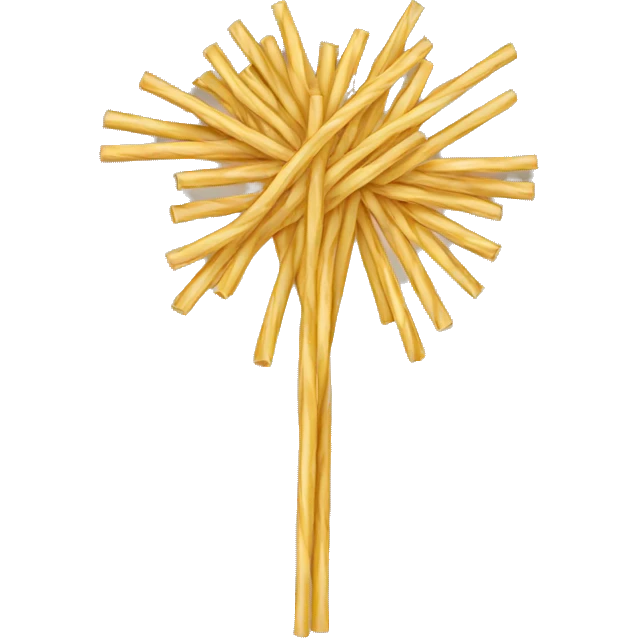 Straw  emoji