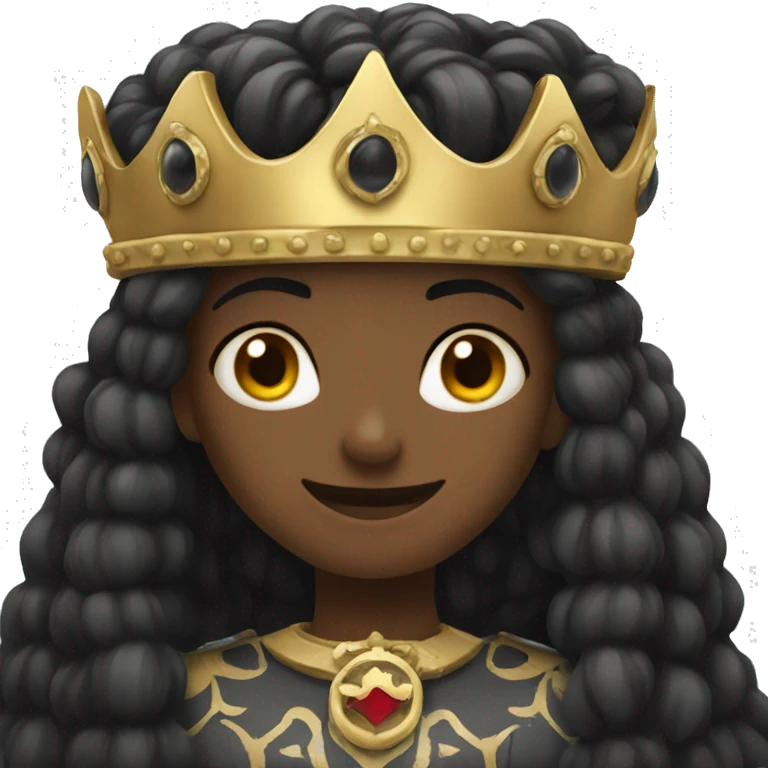 black crown emoji