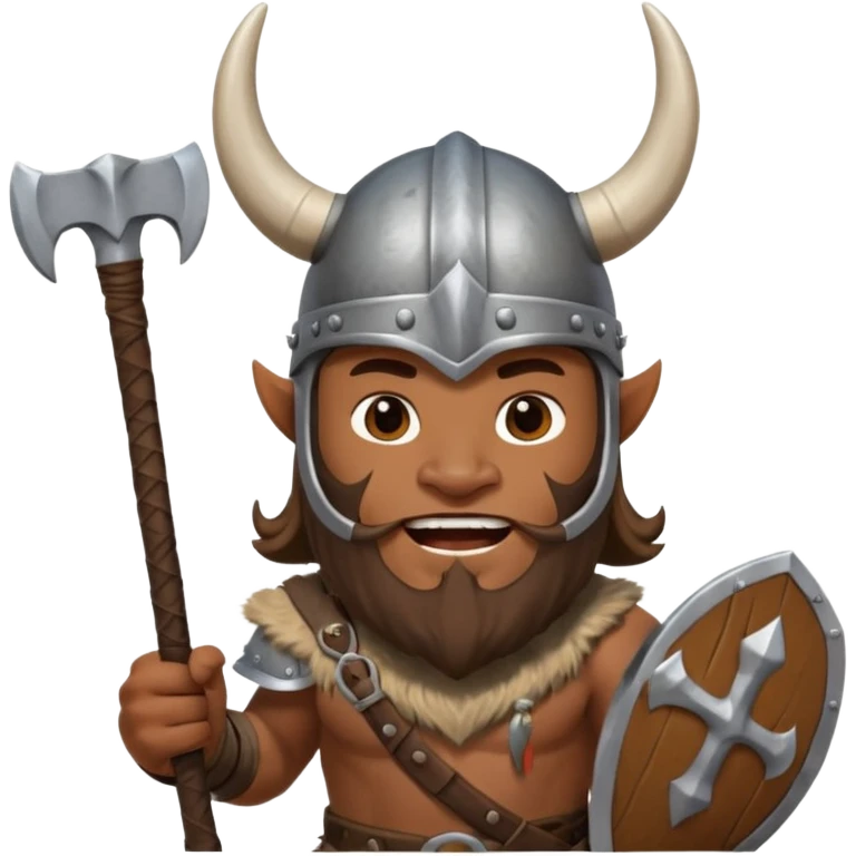 excited Māori VIking emoji
