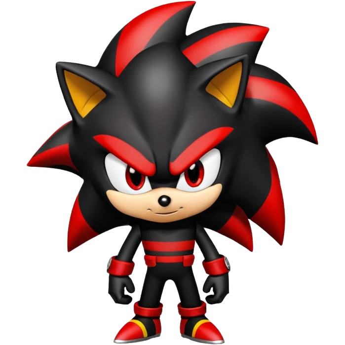Shadow the hedgehog emoji