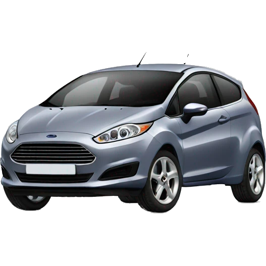 Ford fiesta grise emoji