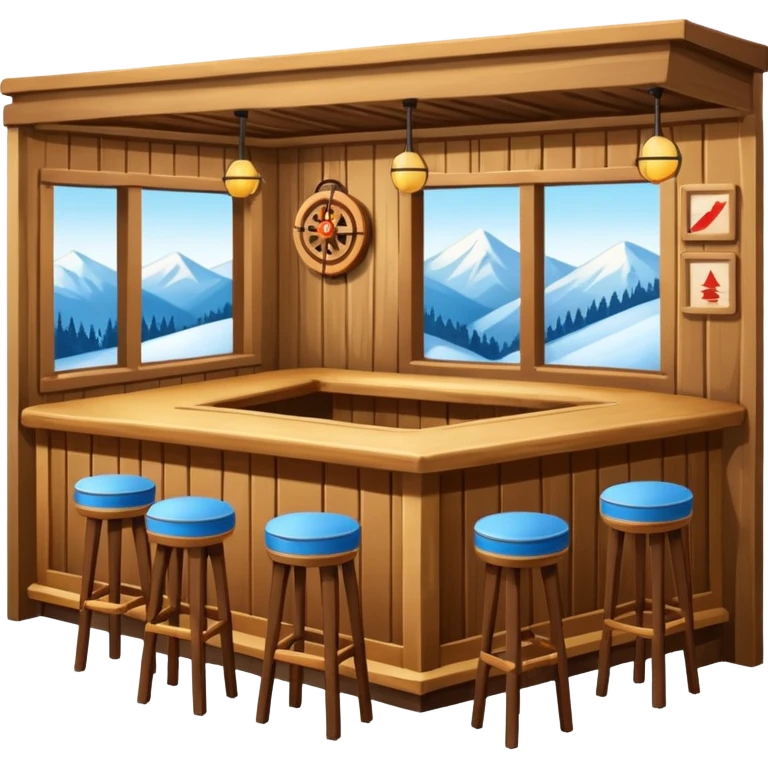 ski bars emoji