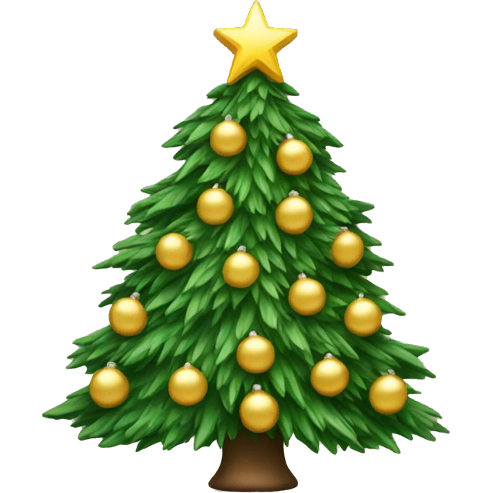 christmas tree emoji