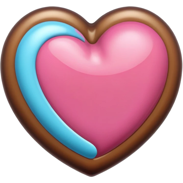 Heart shape emoji for iPhone 16pro color dessert titanium  emoji
