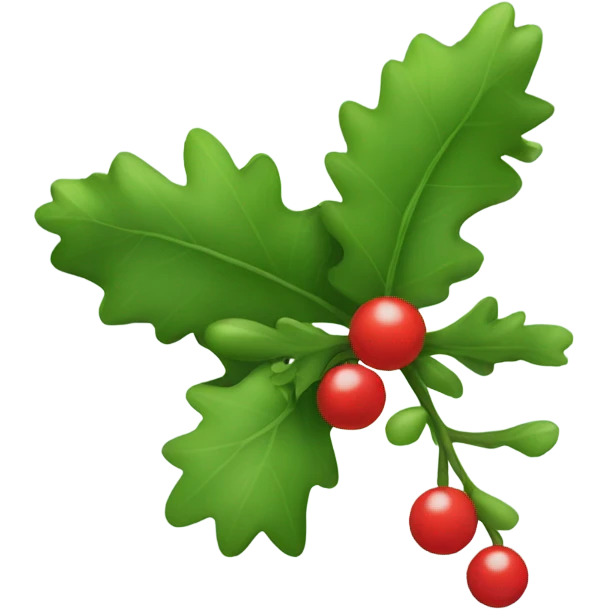 Mistletoe emoji