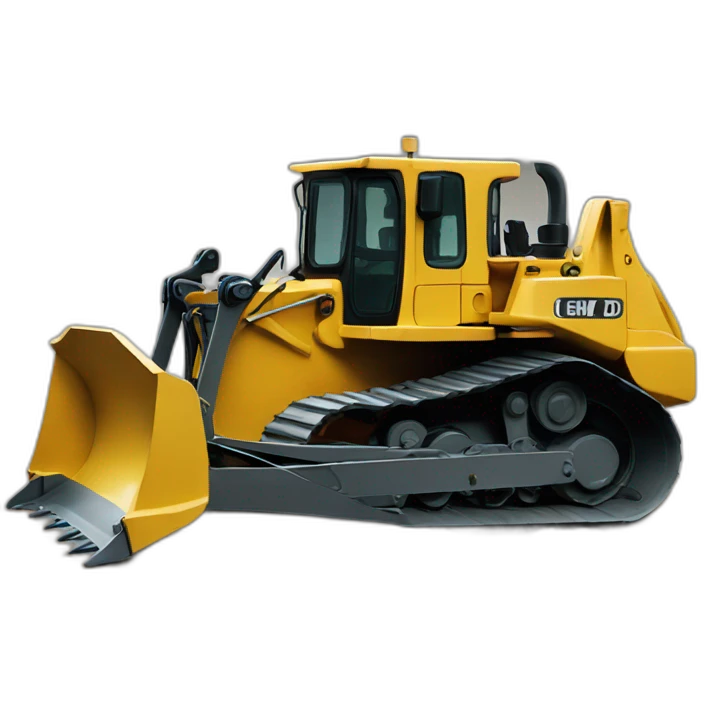 Bulldozer emoji