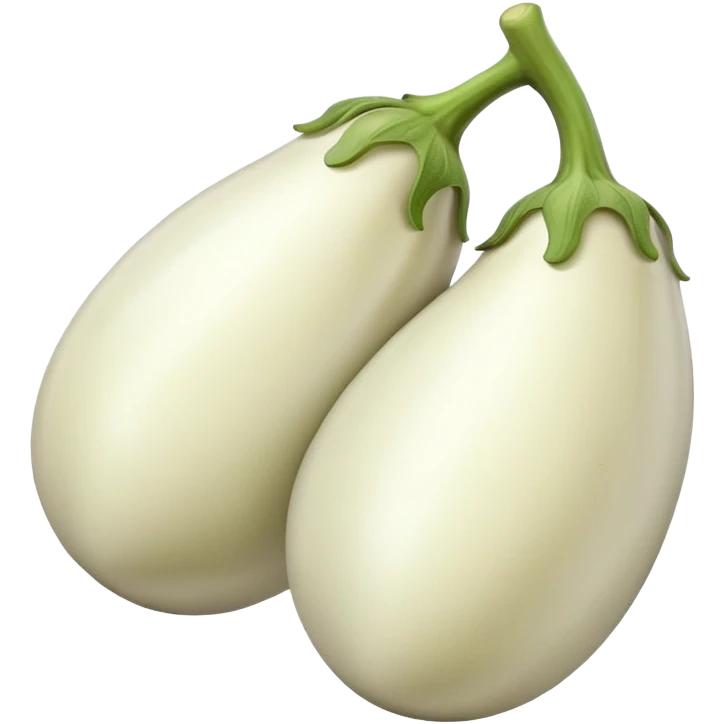 white eggplant emoji