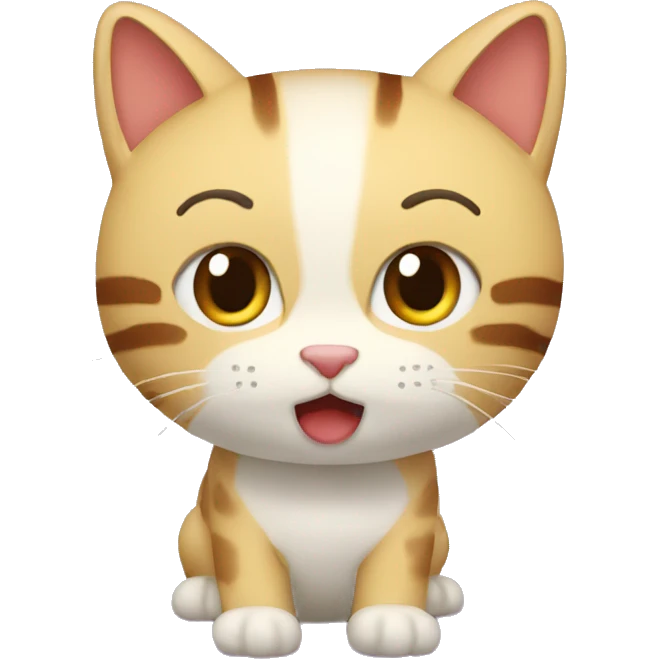 Hello kity emoji