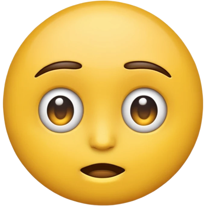 Emoji doing side eye  emoji