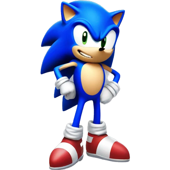 Sonic the Hedgehog emoji