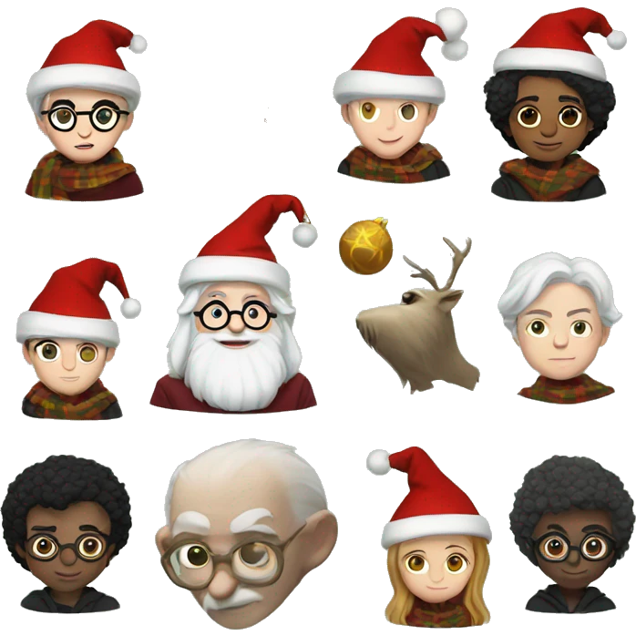 Harry Potter Christmas  emoji