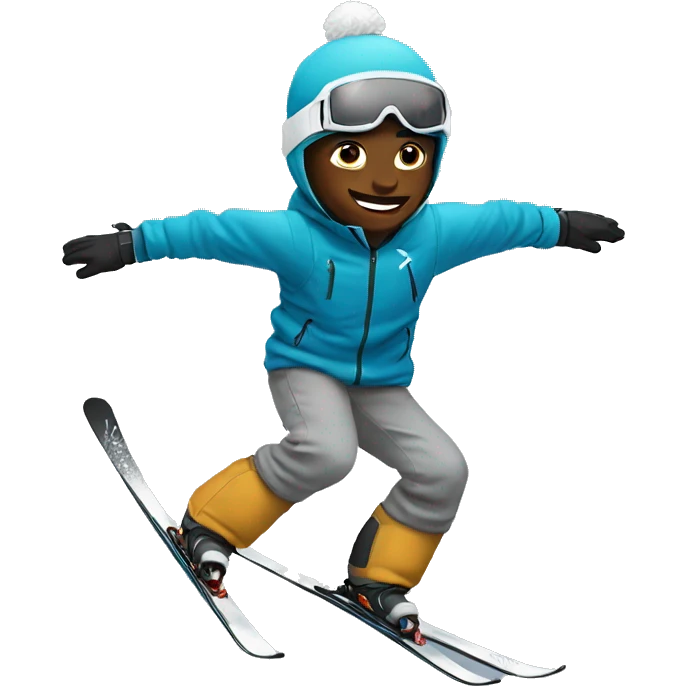 Skieur freestyle  emoji