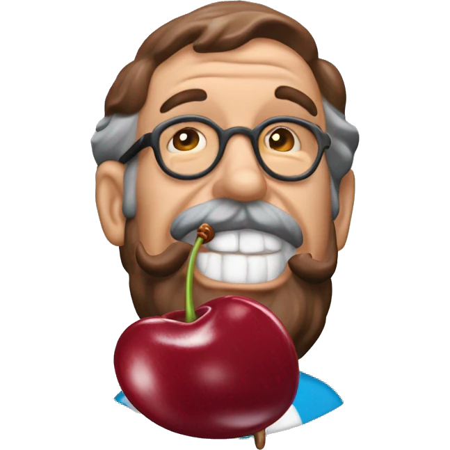 Ben & Jerry’s cherry Garcia emoji