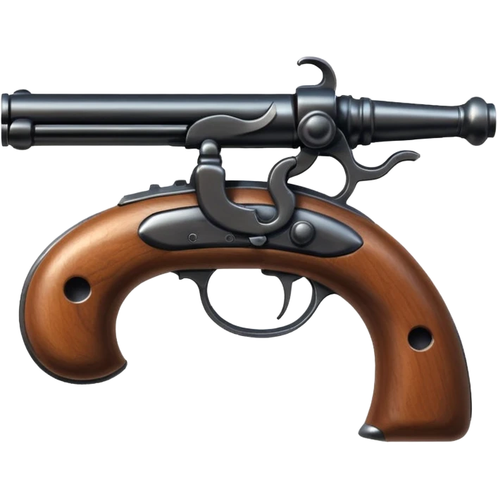 flintlock pistol emoji