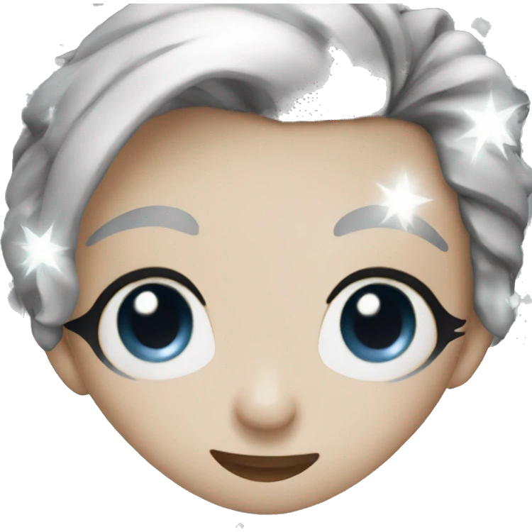 silver sparkles ✨  emoji