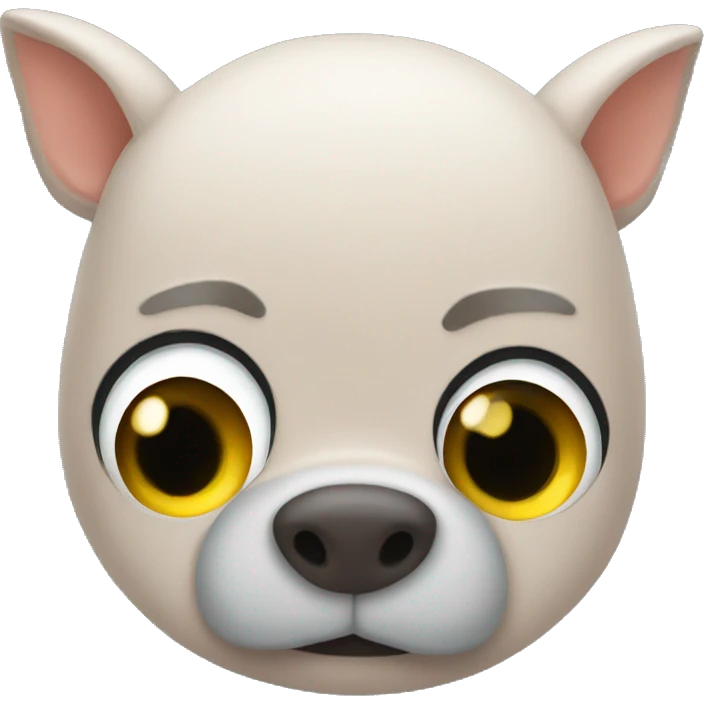 porco tapando os olhos emoji