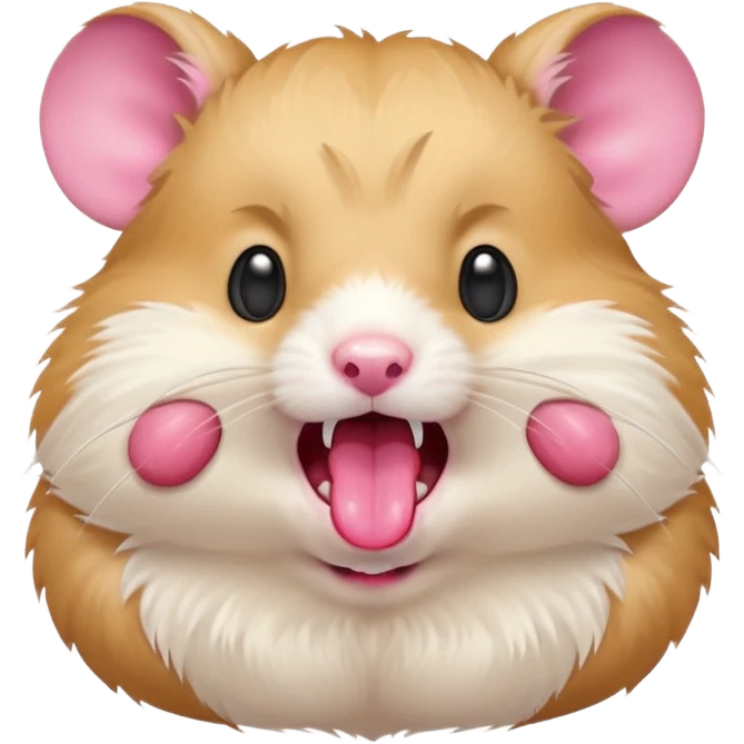 screaming hamster emoji