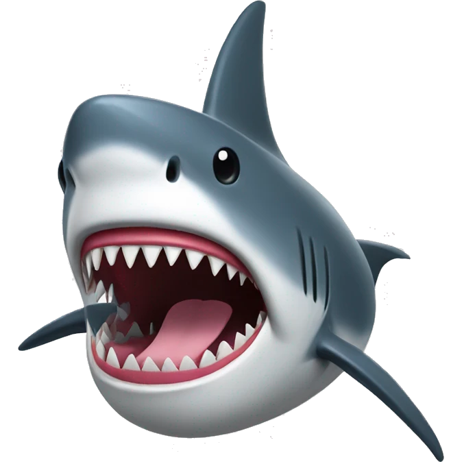 singer shark emoji
