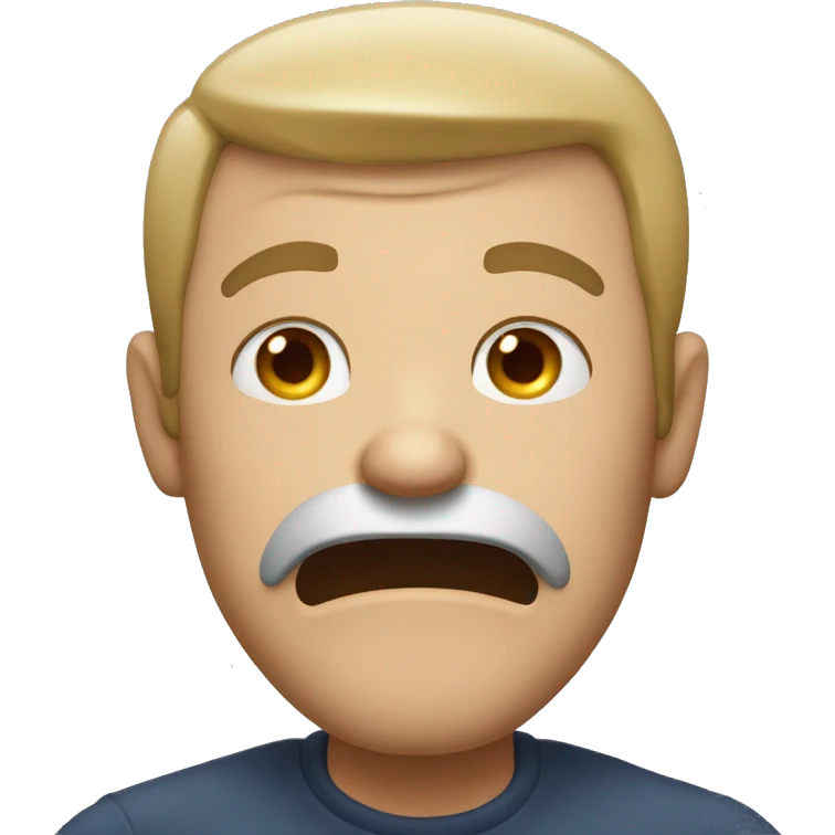 A man that’s mad emoji