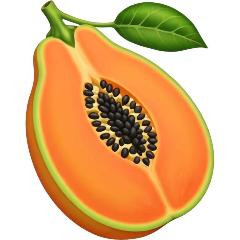 Papaya fruit emoji